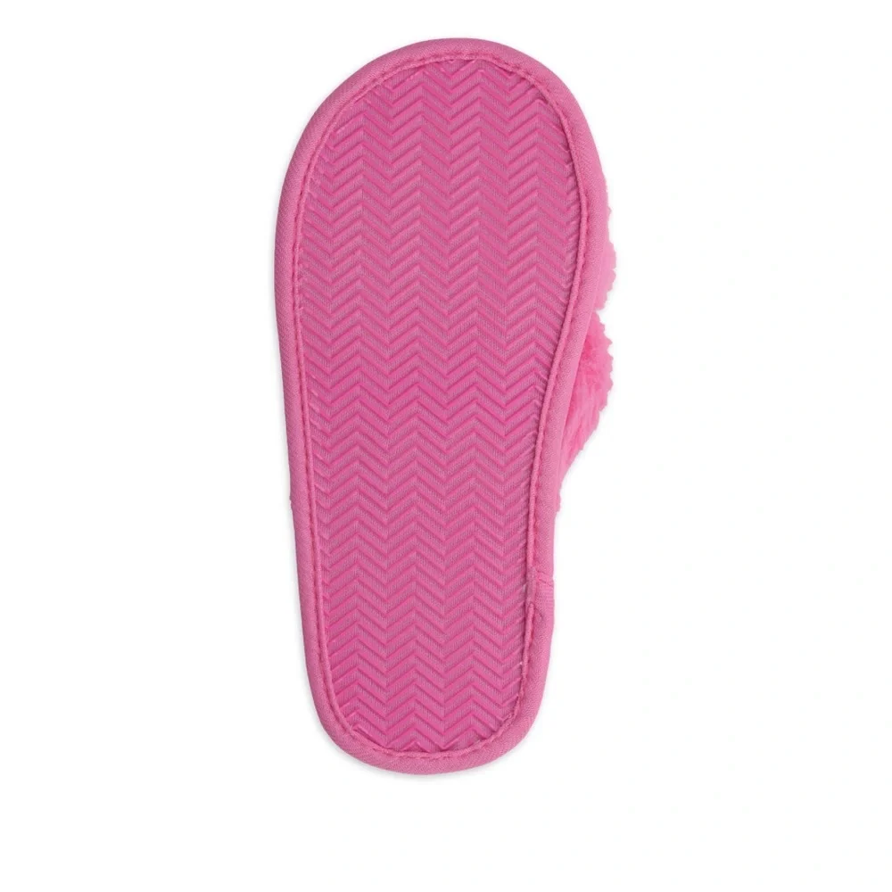 NWT! Barbie Youth Girls Fuzzy Slippers